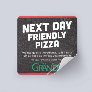 CB Reheatability Sticker - Square (150/roll)