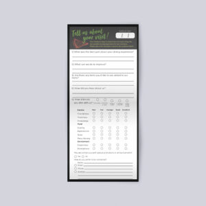 comment cards