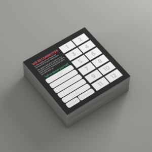 frequent buyer cards