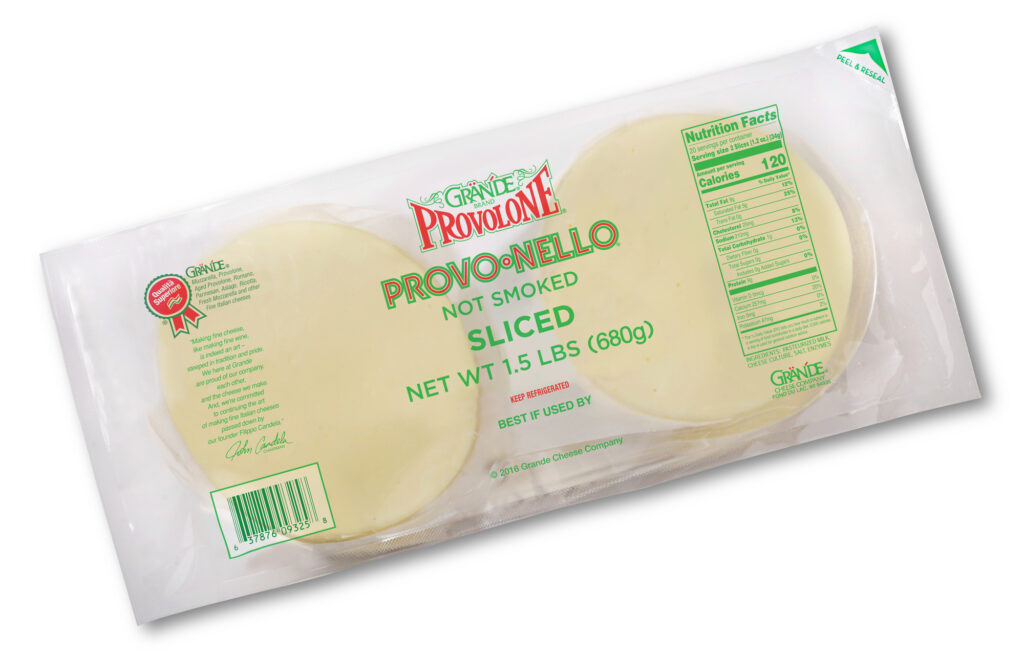 00326-Grande Deli-Style Provolone Sliced 1.5lb