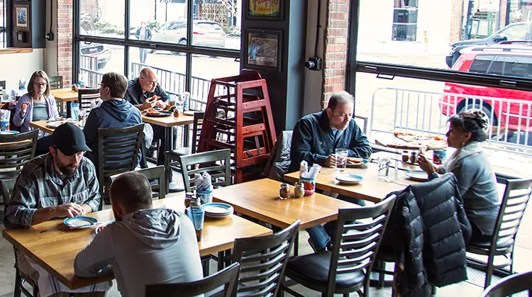 full restaurant
