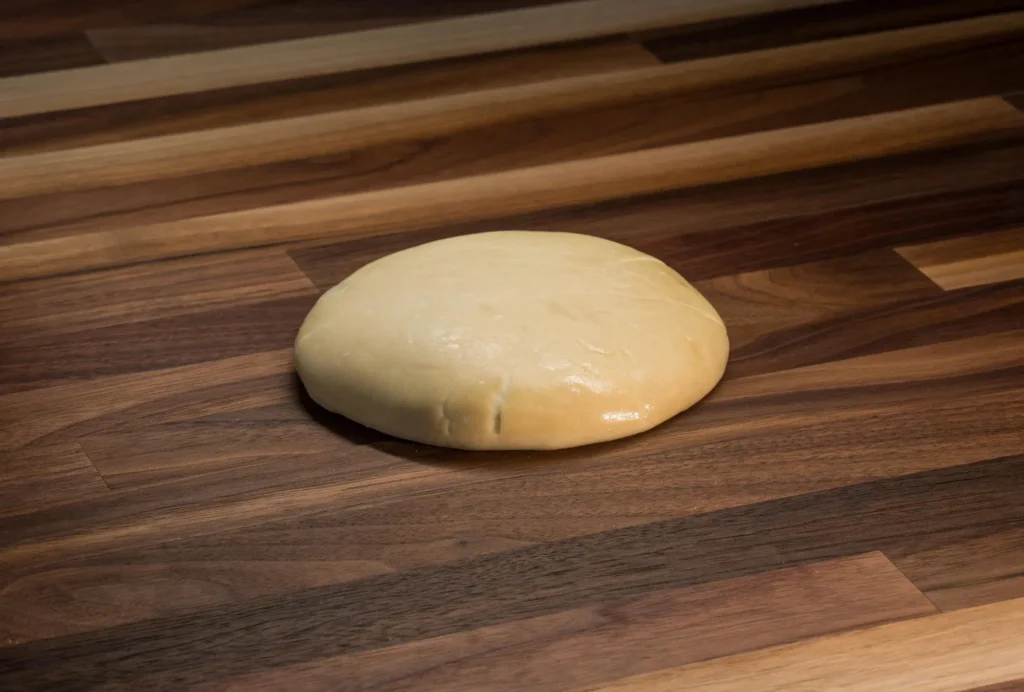 skin on dough