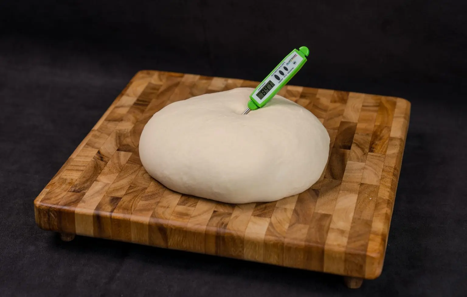 Overheated dough