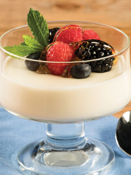ricotta panna cotta