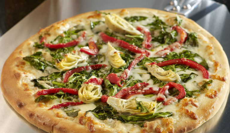 50 50 blend pizza