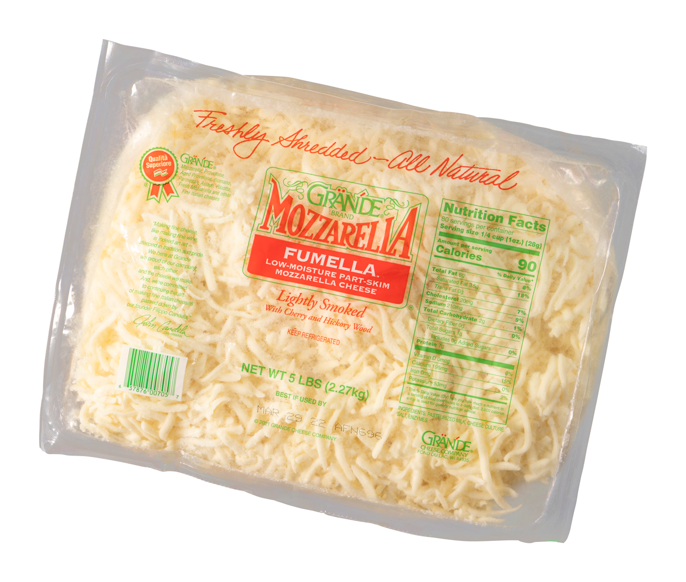 fumella, smoked mozzarella