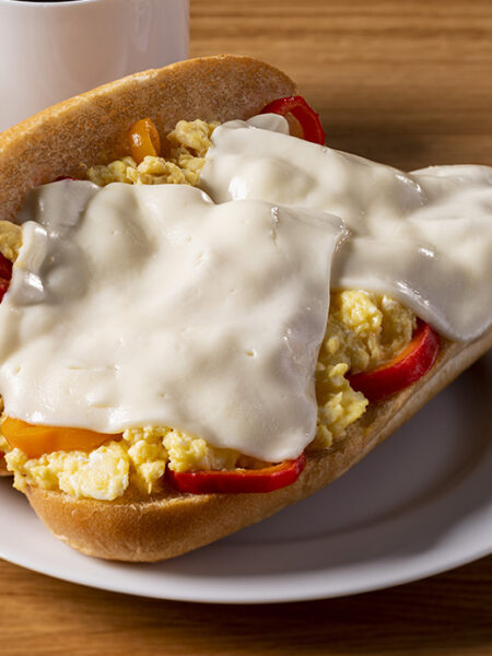 peppers egg sandwich