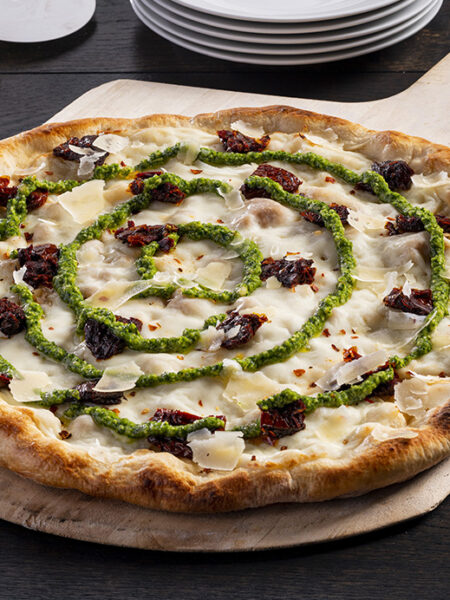 pesto pizza