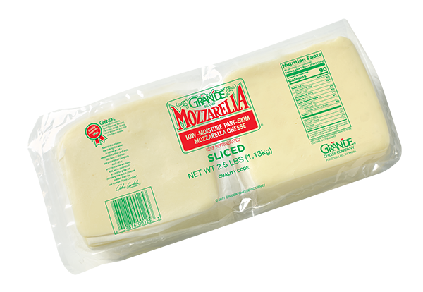 sliced mozz
