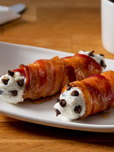 bacon cannoli