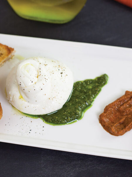 burrata plate