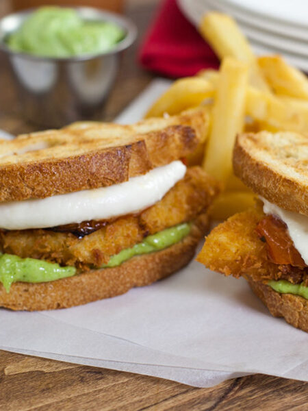 chicken caprese panini