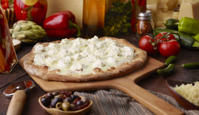 white pizza