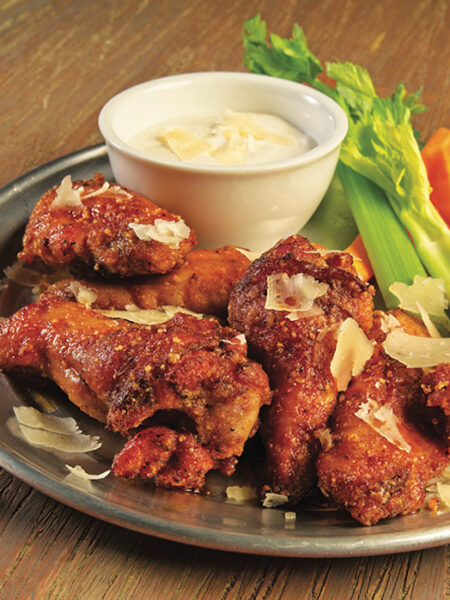 parmesan garlic wings
