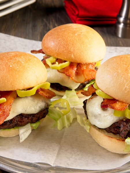 italian slider burgers