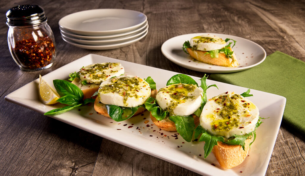 mozzarella bruschetta