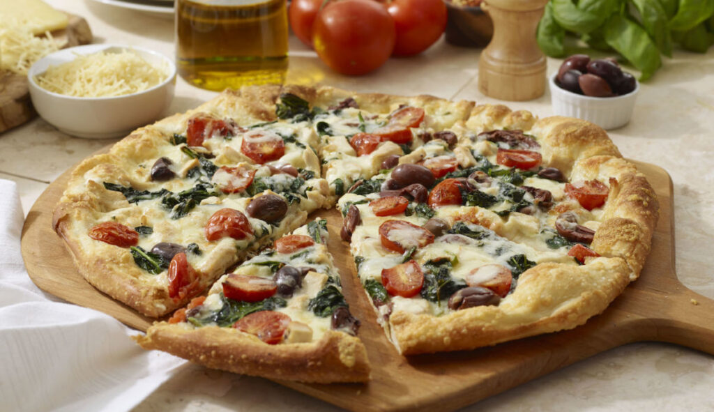 mediterranean pizza