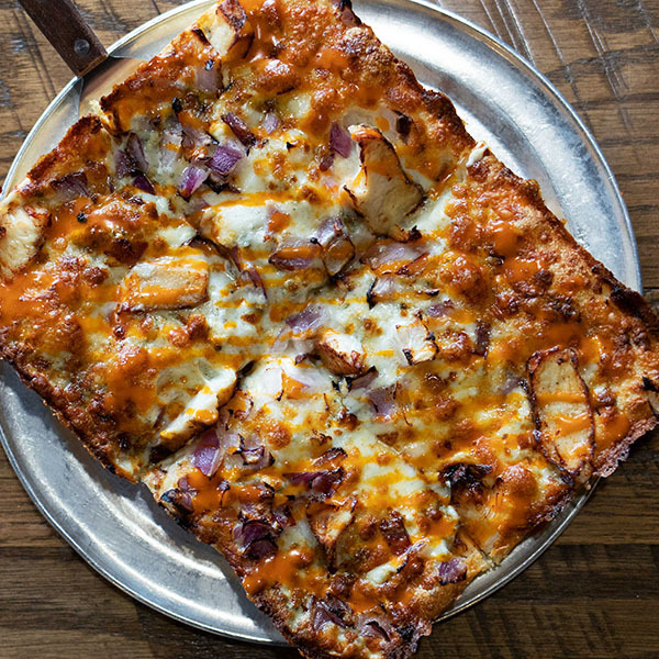 square pizza