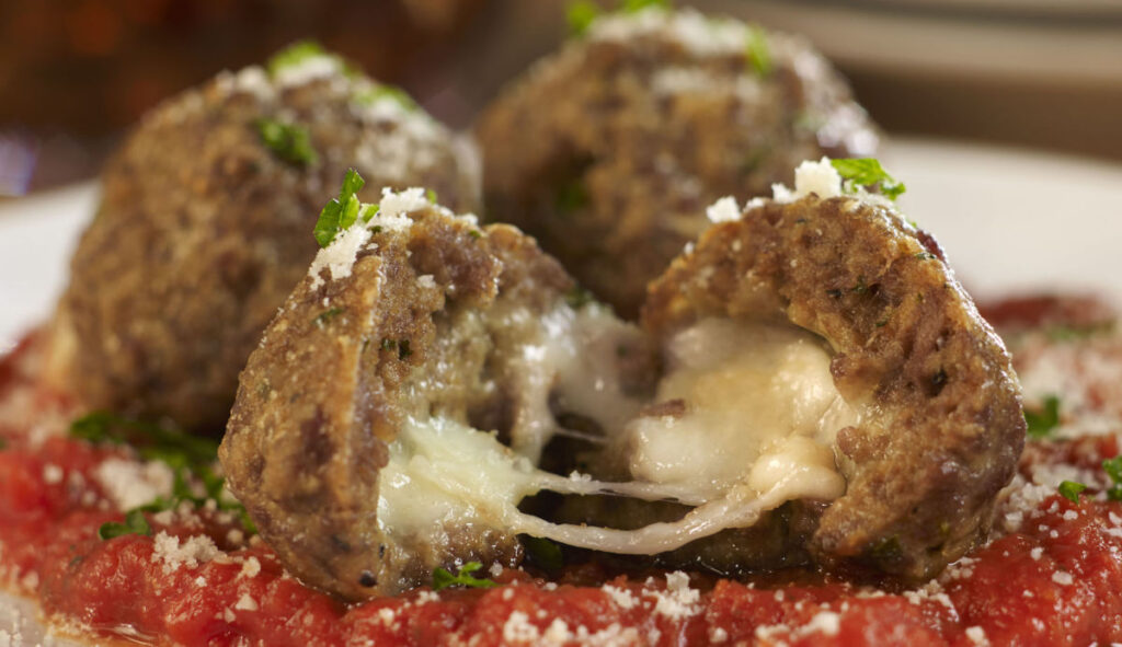 stuffed meatballs