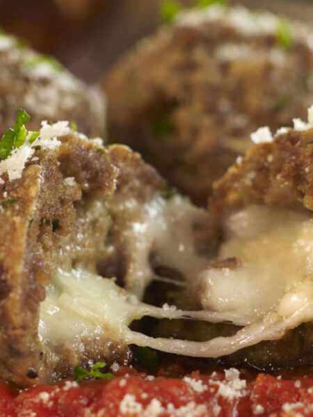 stuffed meatballs