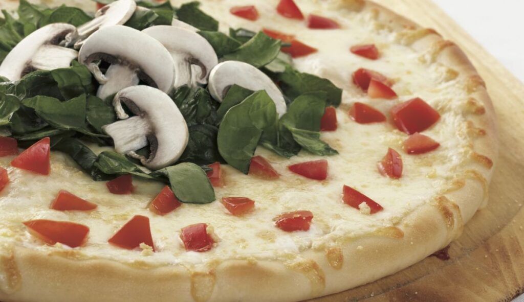 spinach pizza
