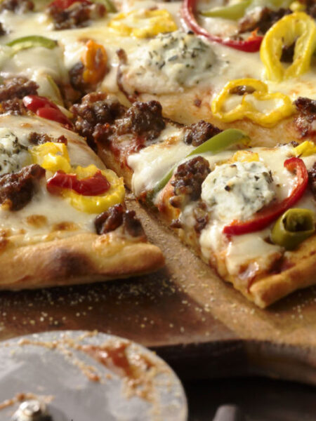 sausage pepper pizza
