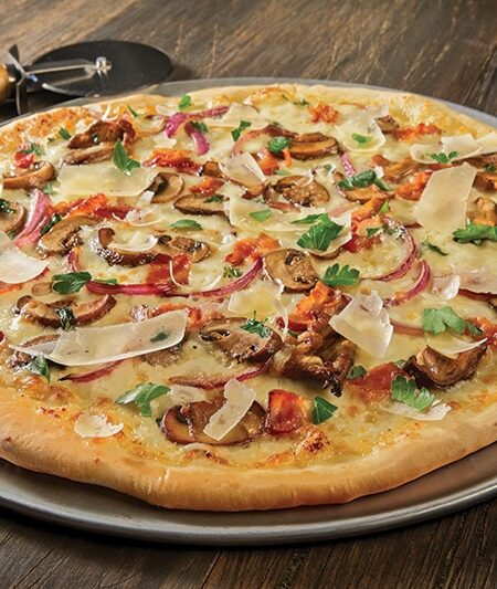 bacon pizza