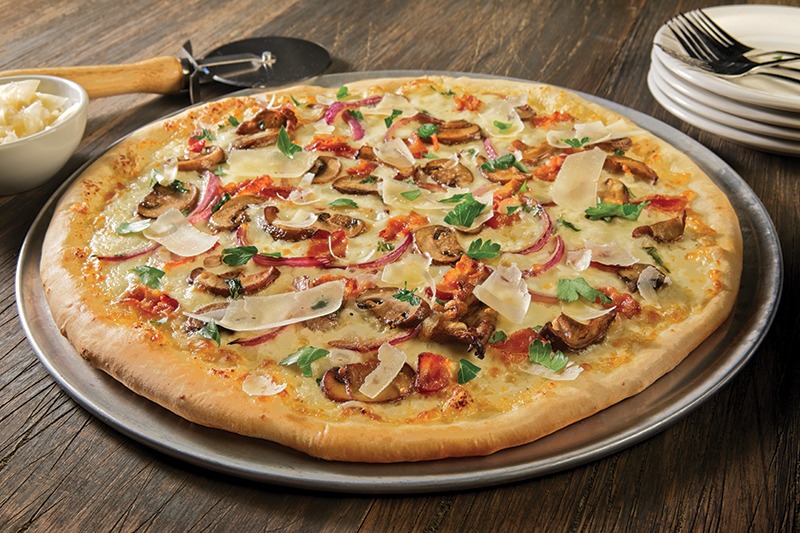 bacon pizza