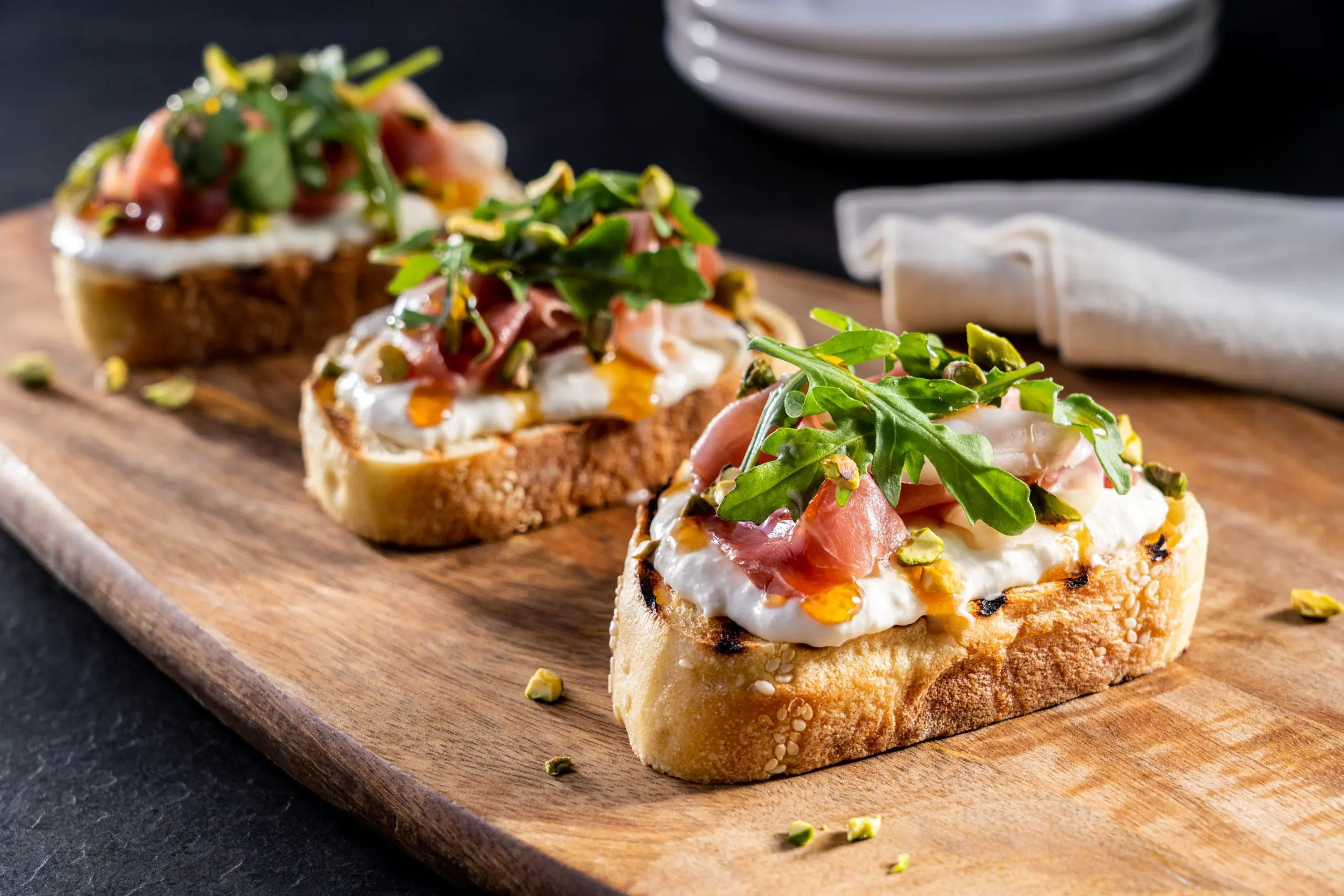 stracciatella toast