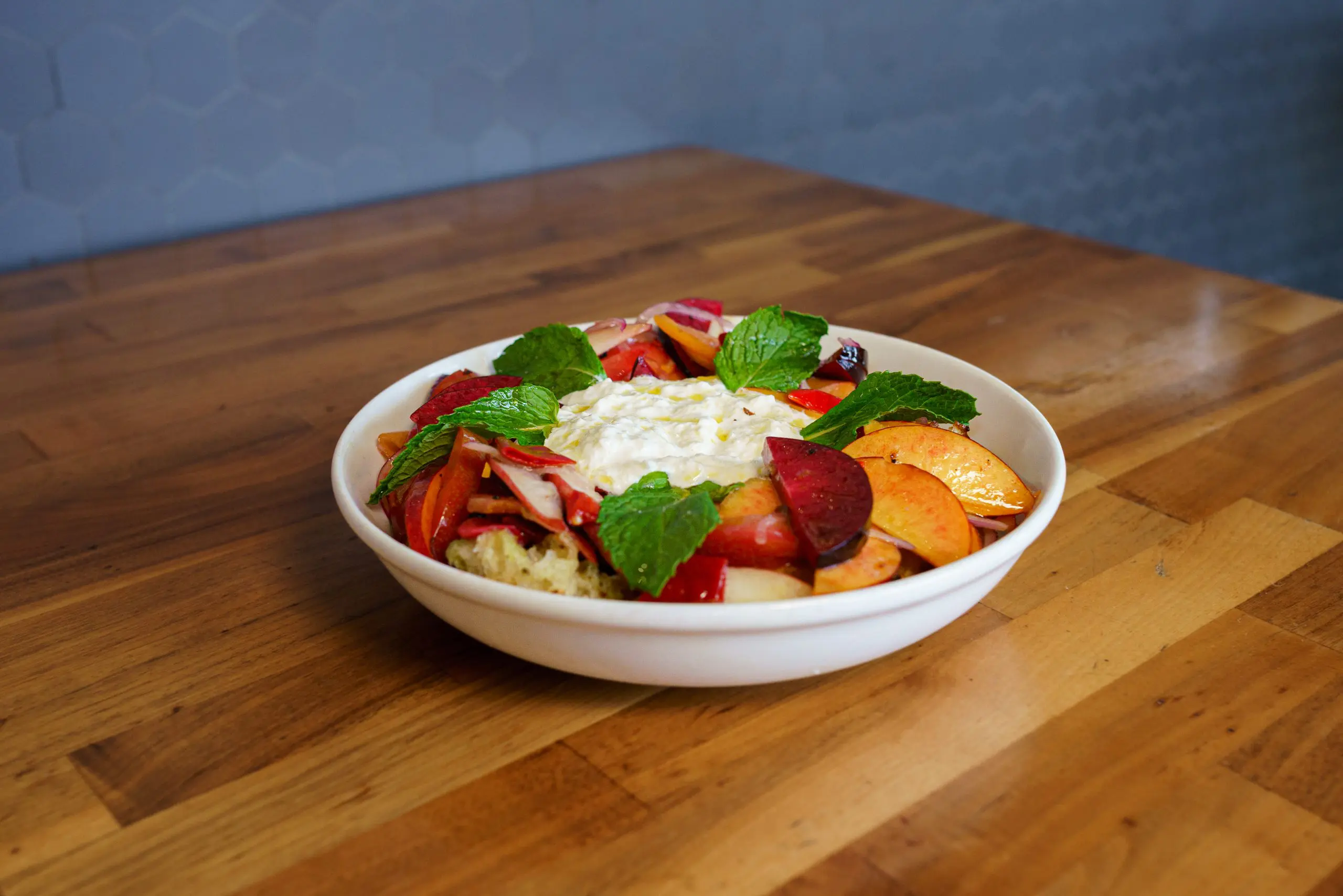 stone fruit salad