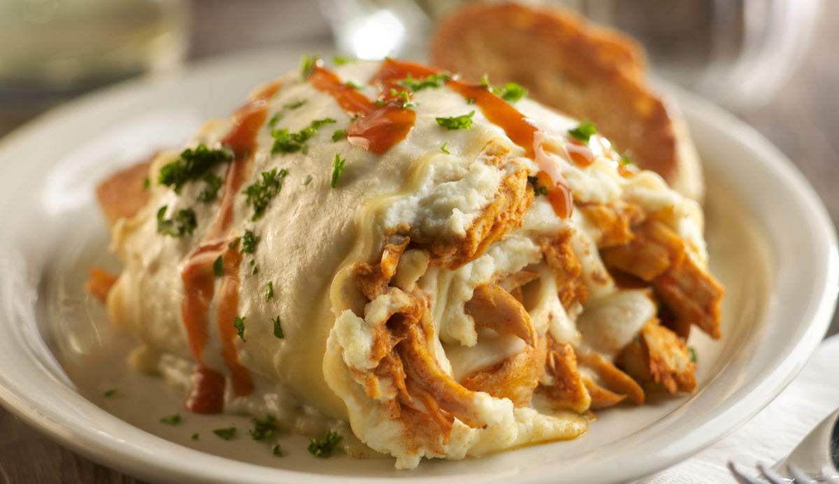 buffalo chicken lasagna