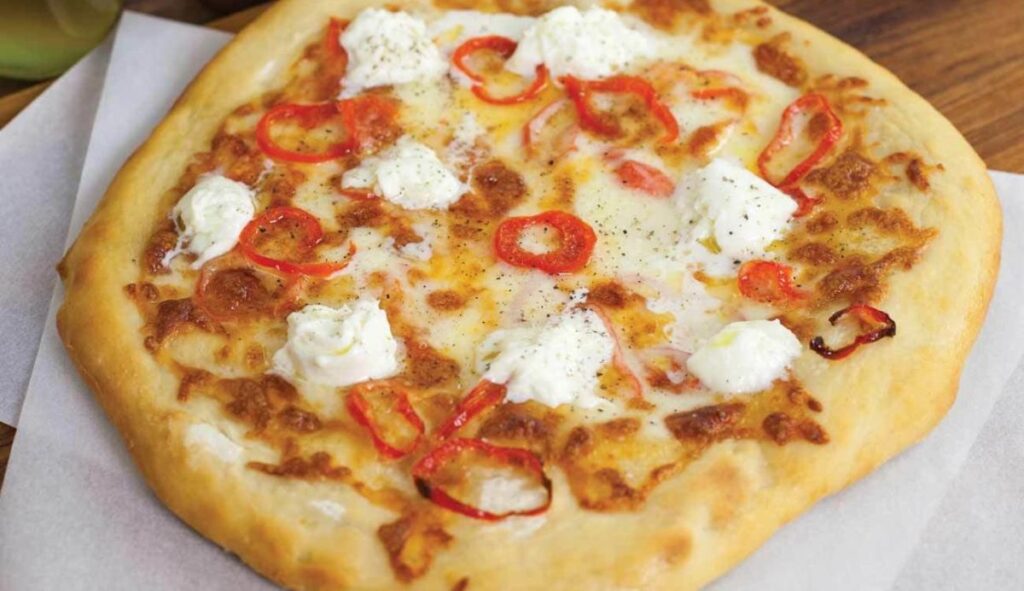 burrata pizza