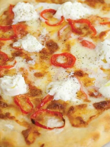 burrata pizza