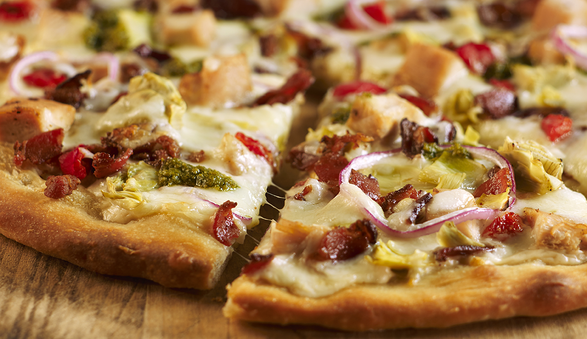 Chicken Pesto Pizza