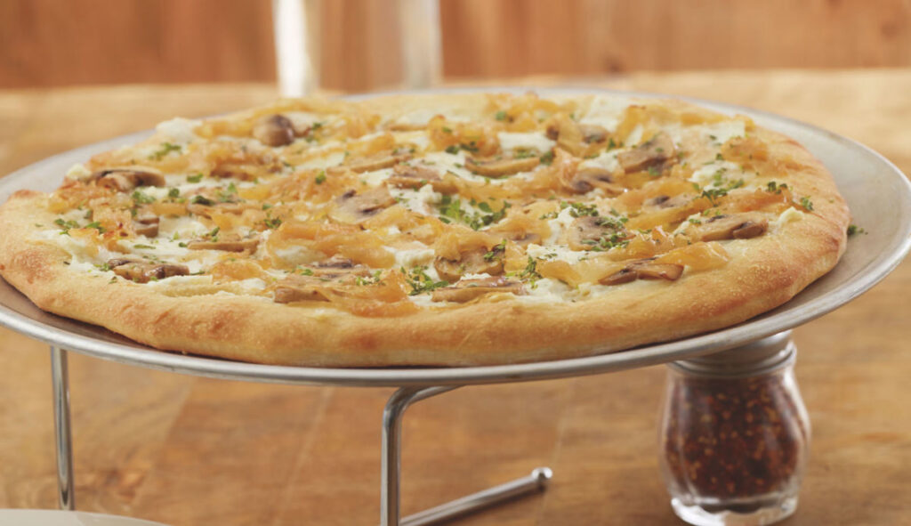 mushroom pizza