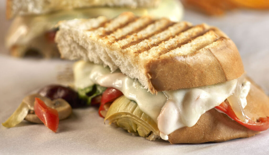 vegetable panini