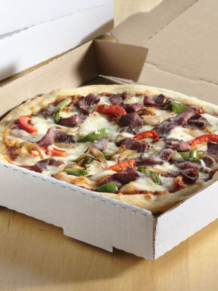 cheesesteak pizza