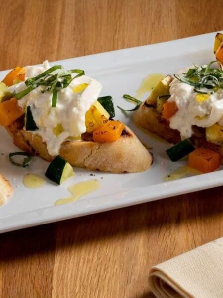 vegetable bruschetta