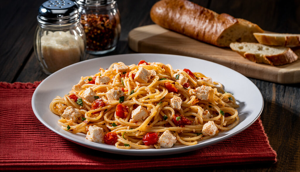spaghetti, ricotta