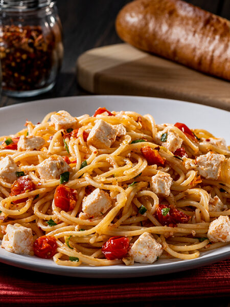 spaghetti, ricotta