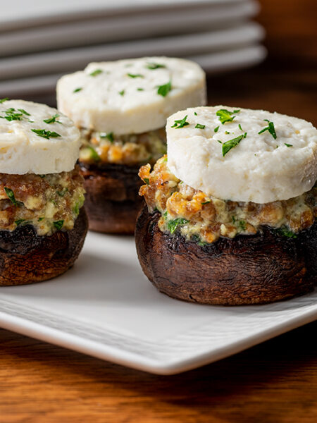 stuffed mushrooms