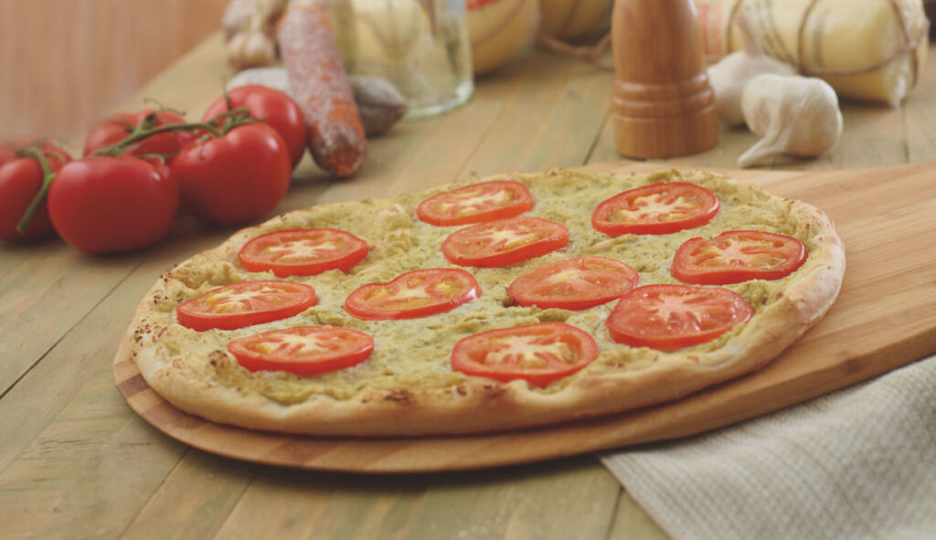 pesto pizza
