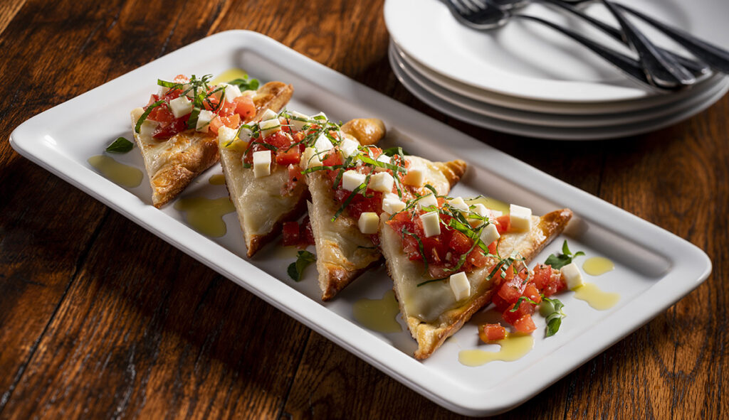 cheesy bruschetta flatbread, flatbread