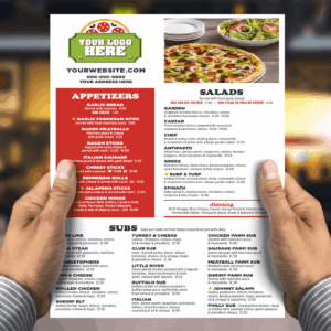 Custom In-House Menu